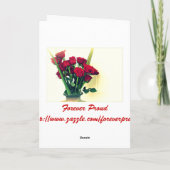 Naar mijn Valentijn - Valentijn Kaart (Achterkant)