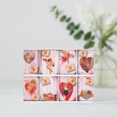 Naar mijn Valentijn  Valentijnsdag Cupido Feestdagenkaart (Staand voorkant)