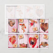 Naar mijn Valentijn  Valentijnsdag Cupido Feestdagenkaart (Voorkant / Achterkant)