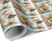 Naar mijn Victoriaans Valentijn Cadeaupapier (Rol Hoek)