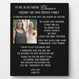 Naar mijn vriend fotoplaat