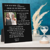 Naar mijn vriend fotoplaat (Zijkant)