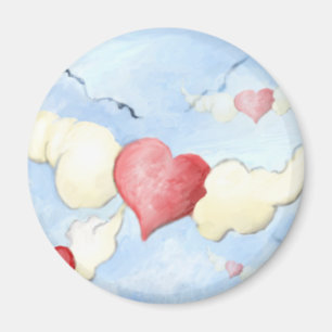 **naar mijn vrienden met liefde** magneet