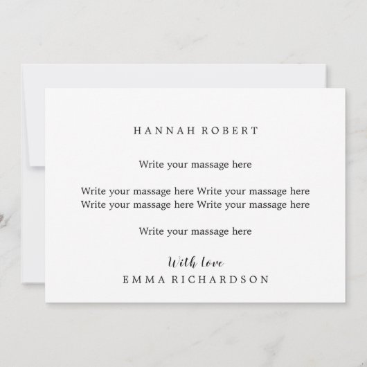 Naar mijn zielenzus Funny Birthday Kaart met beric (Achterkant)