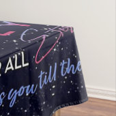 Naar mijn zuster Lady Girl Gift, zuster Birthday G Tafelkleed (Voorbeeld)