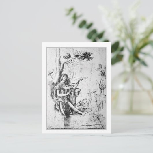 NAAR MUZIEK BRIEFKAART (Staand voorkant)