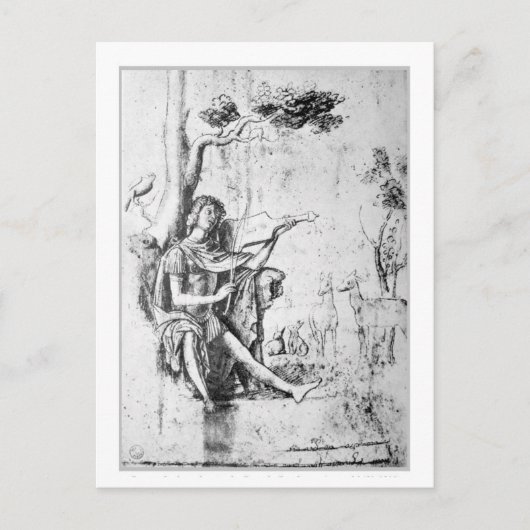 NAAR MUZIEK BRIEFKAART (Voorkant)