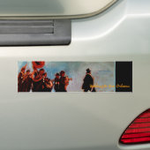 Naar New Orleans lopen Bumpersticker (Op auto)