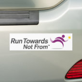 Naar niet van de bumpersticker lopen (Op auto)