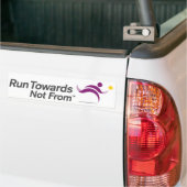 Naar niet van de bumpersticker lopen (Op Truck)