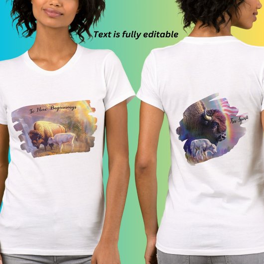 Naar nieuw begin t-shirt