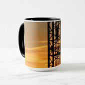 Naar nieuwe hoogten klimmen mok (Voorkant links)