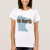 Naar noord - Minnesota T-shirt (Voorkant)