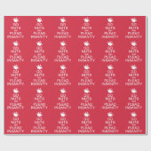 Naar NUTS-papier voor aangepaste verpakking Cadeaupapier (Vlak)