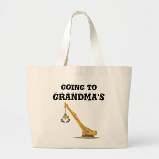 Naar oma/opa-tas grote tote bag