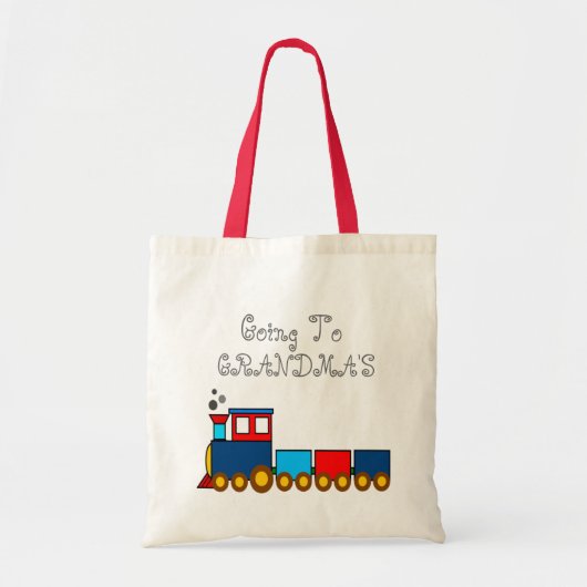 Naar oma/opa-tas tote bag (Voorkant)