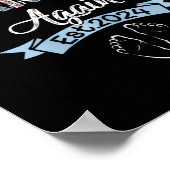 Naar oma weer EST 2024 Zwangerschapsaankondiging Poster (Hoek)