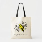 Naar oma's House Canvas tas (Voorkant)