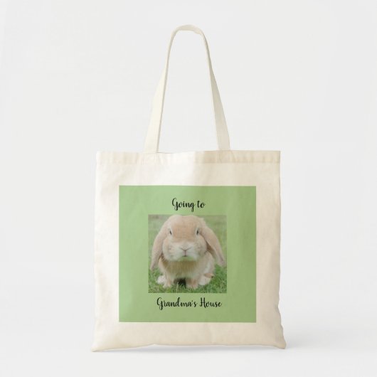 Naar oma's huis tote bag (Voorkant)