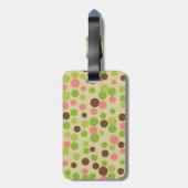 Naar Oma's Roze Bagage Label (Achterkant verticaal)