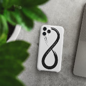 Naar oneindig en verder penseelstreeksymbool Case-Mate iPhone case