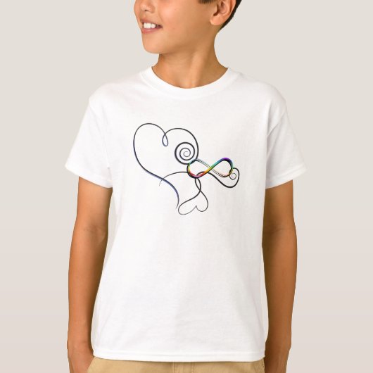 Naar oneindigheid en verder dan autisme t-shirt (Voorkant)