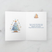 Naar onze buren Kerstdorp Kaart (Binnen)