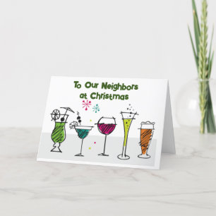 NAAR "ONZE BUURLANDEN" IN CHRISTMAS GOOD CHEER! FEESTDAGEN KAART
