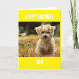 NAAR ONZE OF MIJN ZOON OP JE VERJAARDAG! KAART