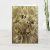 Naar onze predikant kaart (Voorkant)