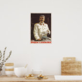 Naar overvloed poster (Keuken)