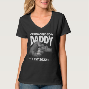 Naar papa 2022 gepromoot voor de eerste keer dat h t-shirt