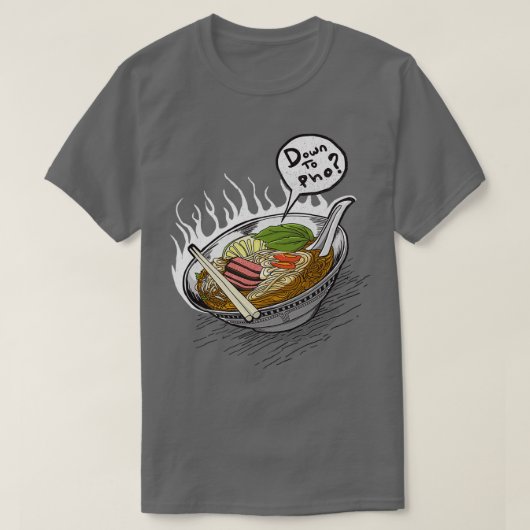 NAAR PHO T-SHIRT (Design voorkant)