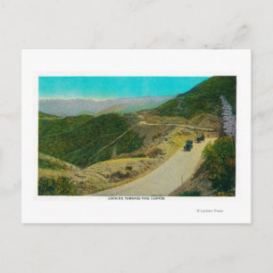 Naar Piru CanyonRidge Route, CA Briefkaart