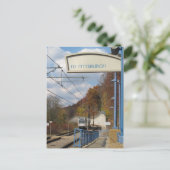 Naar Pittsburgh? Briefkaart (Staand voorkant)