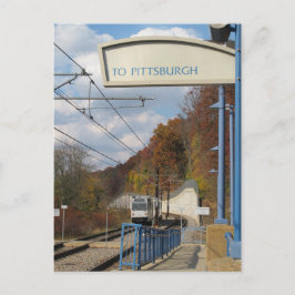 Naar Pittsburgh? Briefkaart