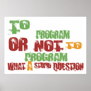 Naar programma poster