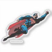 Naar rechts vliegen - Comic Sticker (Voorkant)