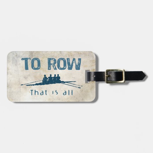 Naar rij bagagelabel (Voorkant horizontaal)