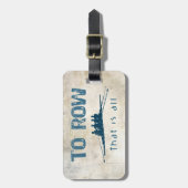 Naar rij bagagelabel (Voorkant verticaal)