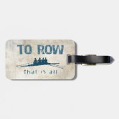 Naar rij bagagelabel (Achterkant horizontaal)