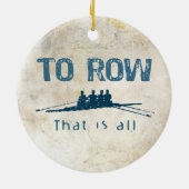 Naar rij keramisch ornament (Achterkant)