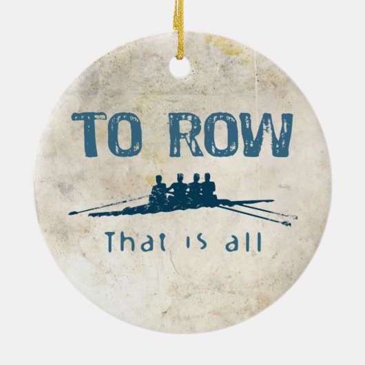 Naar rij keramisch ornament (Achterkant)