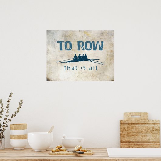 Naar rij poster (Keuken)