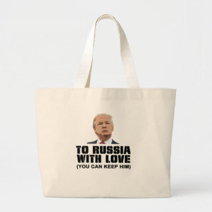 Naar Rusland met liefde Grote Tote Bag