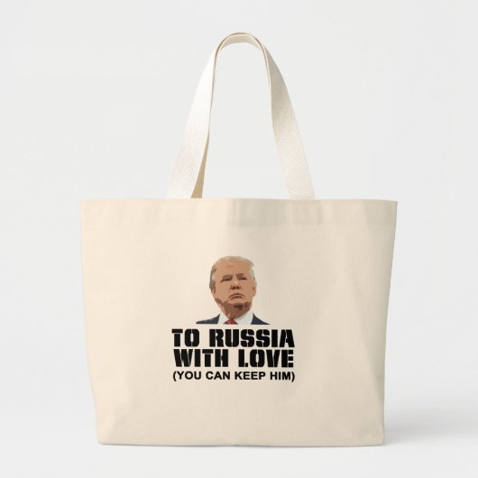 Naar Rusland met liefde Grote Tote Bag (Voorkant)