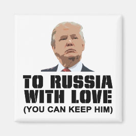 Naar Rusland met liefde Magneet