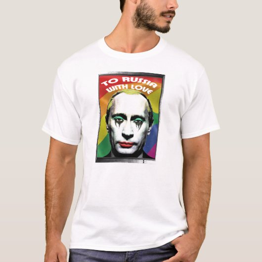Naar Rusland met liefde T-shirt (Voorkant)