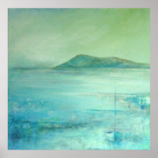 Naar Samson Hill, Scilly-eilanden Poster