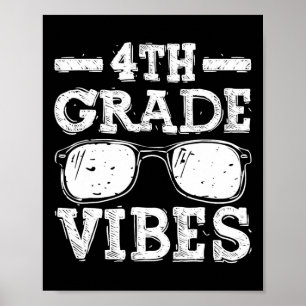 Naar school 4e klas Vibes Poster